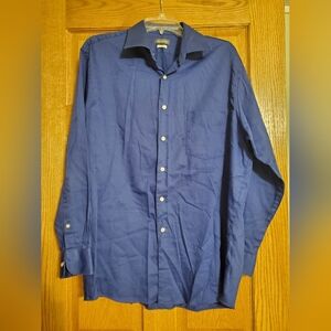 Van Heusen Classic Navy Dress Shirt